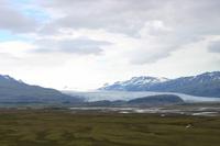Blick auf die Gletscher-Welt