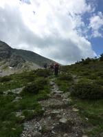 Aufstieg zum Port Dret