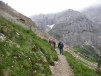 Wanderweg zur Peitlerscharte