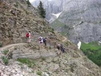 Wanderweg zur Peitlerscharte