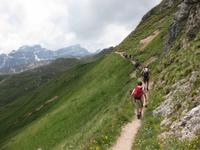 ... weiter geht es in Richtung Schlüterhütte