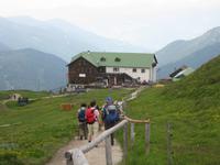 ... gleich haben wir die Schlüterhütte erreicht