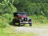 153 Oldtimer am  Hotel Glacier du Rhone