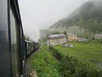 Fahrt mit der Furka-Dampfbahn