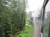 Fahrt mit der Furka-Dampfbahn