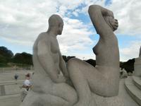im Vigelandpark Oslo