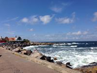 Strand in Gudhjem