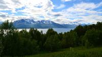 158 Blick über den Ofotfjord nach Narvik