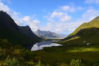 193 Lofoten, Blick nach Vareid und Flakstad