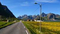 234 Lofoten, Fahrt nach Moskenes