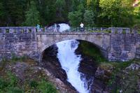 276 Mo i Rana, Wasserfall Museumsbrücke