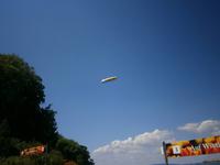 Zeppelin über dem Bodensee
