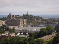 Edinburgh vom Castle gesehen