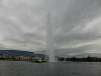 Genf - Wasserfontäne im Genfer See
