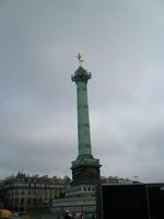 Juli-säule auf dem Place de la Bastille