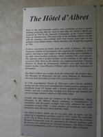 Hotel d'Albret Schild