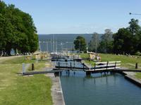 Schleusen am Göta-Kanal