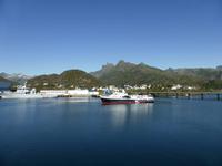 im Fährhafen von Svolvaer