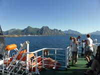 Fahrt über den Vestfjord