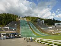 die Sprungschanzen in Lillehammer 