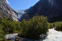 292 Briksdalsbreen, Rückweg