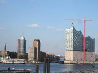 Hamburg, Blick auf die Elbphilharmonie