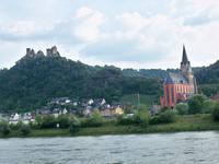 Schönburg mit Roter Kirche, Oberwesel