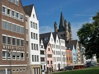 Stapelhäuschen, und Groß St. Martin, Köln