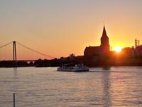 Romantischer Sonnenuntergang