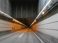 im Tunnel zur Öresund-Brücke