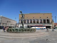 Göteborg Poseidon der Meeresgott