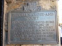 Royal Mile Edinburgh David Hume