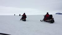 Schneemobilfahren auf dem Vatnajökull