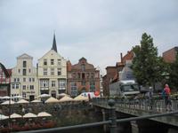 Häuserzeile in Lüneburg