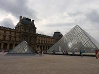 Der Louvre mit der Pyramide im Mittelpunkt