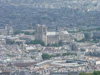 Blick vom Montparnass- Notre Dame