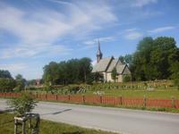 alte Kirche der Gemeinde Alstahaug