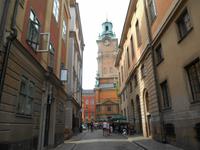 Stockholm (Blick von der Altstadt zur Schlosskirche)