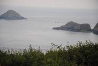 Blick auf die Nachbarinseln  beim La Coupee