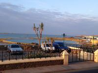 Öffentliches Meeresbad - bei Ebbe - vor unserem Hotel in Jersey