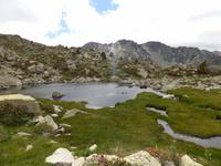 Andorranische Bergseelandschaft