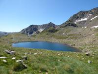 Andorranische Bergseelandschaft