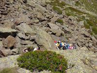 Geröllfeldüberquerung // Sandalenweg?