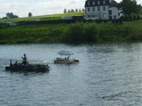 Amphibienfahrzeuge auf der Mosel