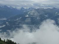 Blick aus der Seilbahn