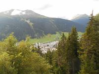 Ausblick von der Schatzalp