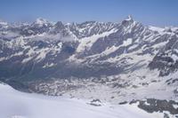 auf dem Kleinen Matterhorn...