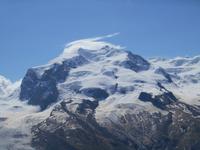 auf dem Gornergrat... (Monte Rosa mit Dufourspitze)