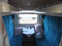 Im Zug nach Ekaterinburg