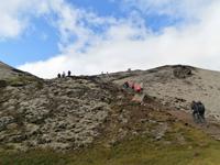 am erloschenen Krater Grabrok